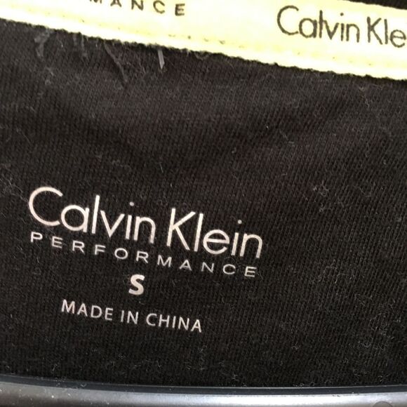 EXCELLENT CONDITION CALVIN KLEIN PERFORMANCE COWL NECK SWEATSHIRT IN GRAY - Picture 3 of 5